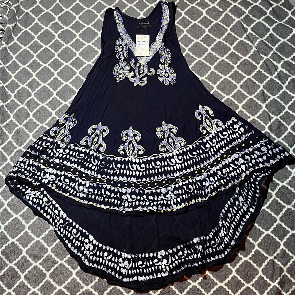 NWT Ocean Breeze Sequined Beach Cover - Size M